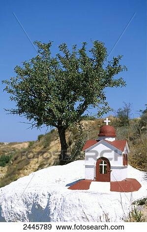 Chapel in field, Kos, Dodecanese Islands, Aegean Islands, Greece View Large Photo Image Stock Photo - Chapel in field, Kos, Dodecanese Islands, Aegean Islands, Greece . Fotosearch