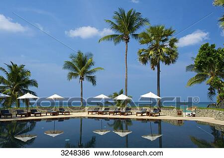 Stock Photograph - Chedi Resort, Pansea Beach, Phuket, Thailand . Fotosearch