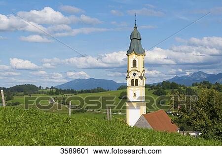 Church, Berg, Pfronten, Bavaria, Germany, Europe View Large Photo Image Stock Image - Church, Berg, Pfronten, Bavaria, Germany, Europe . Fotosearch