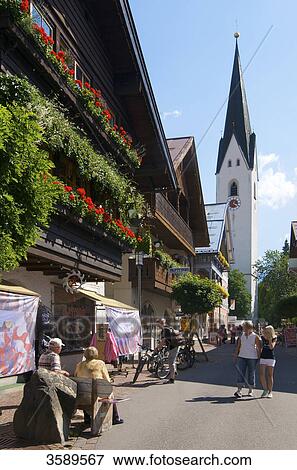 Church, Oberstdorf, Allgaeu, Bavaria, Germany, Europe View Large Photo Image Stock Photo - Church, Oberstdorf, Allgaeu, Bavaria, Germany, Europe . Fotosearch