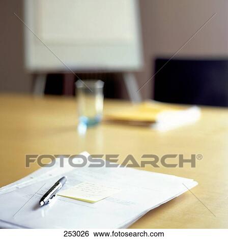Close-up of ballpoint pen on file View Large Photo Image Stock Photograph - Close-up of ballpoint pen on file . Fotosearch