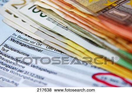 Stock Photo - Close-up of banknotes . Fotosearch