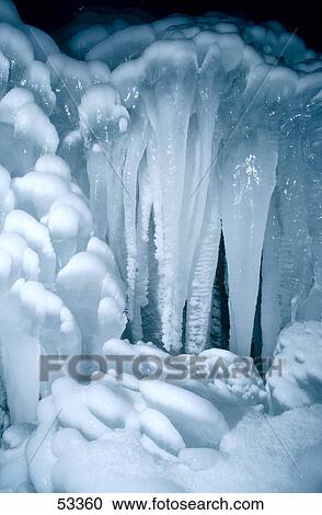 Stock Image - Close-up of icicle . Fotosearch