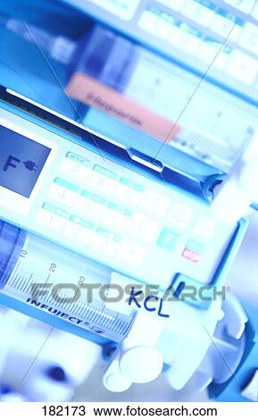 Close-up of perfusor View Large Photo Image Stock Image - Close-up of perfusor . Fotosearch