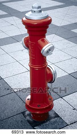 Close-up of red fire hydrant View Large Photo Image Stock Image - Close-up of red fire hydrant . Fotosearch