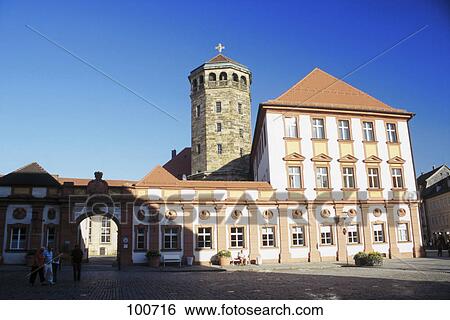 Facade of church, Bayreuth, Franconia, Bavaria, Germany View Large Photo Image Stock Photograph - Facade of church, Bayreuth, Franconia, Bavaria, Germany . Fotosearch