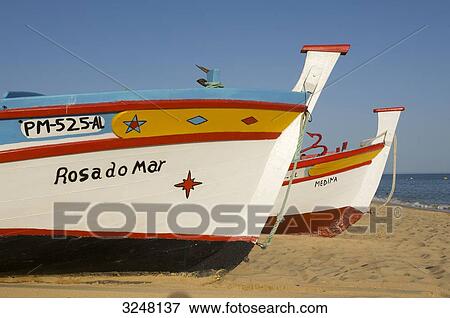 Fishing boats, Armacao de Pera, Algarve, Portugal View Large Photo Image Stock Photo - Fishing boats, Armacao de Pera, Algarve, Portugal . Fotosearch