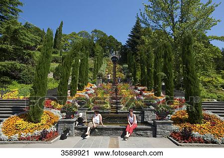 Stock Image - Flower island Mainau, Baden-Wuerttemberg, Germany, Europe . Fotosearch