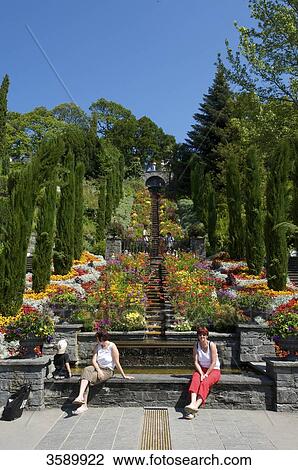 Stock Image - Flower island Mainau, Baden-Wuerttemberg, Germany, Europe . Fotosearch