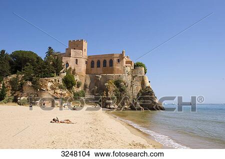 Fortaleza de Sao Joao, Ferragudo, Algarve, Portugal View Large Photo Image Picture - Fortaleza de Sao Joao, Ferragudo, Algarve, Portugal . Fotosearch
