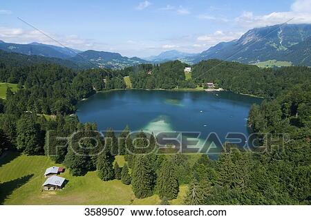 Stock Photo - Freibergsee, Allgaeu, Bavaria, Germany, Europe . Fotosearch