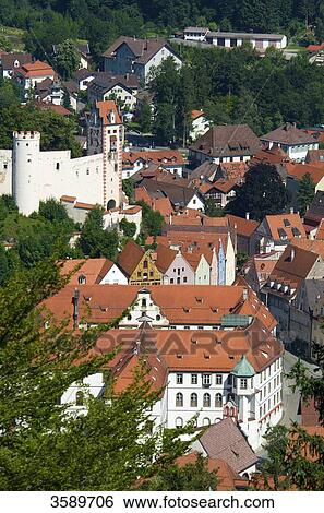 Fuessen, Bavaria, Germany, Europe View Large Photo Image Stock Photograph - Fuessen, Bavaria, Germany, Europe . Fotosearch