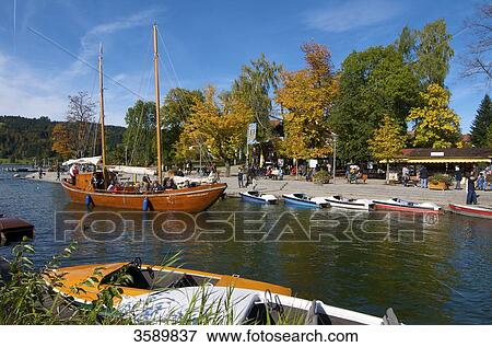 Stock Photo - Grosser Alpsee, Allgaeu, Bavaria, Germany, Europe . Fotosearch