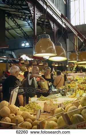 Group of people at fruits market, Florence, Tuscany, Italy, Europe View Large Photo Image Stock Image - Group of people at fruits market, Florence, Tuscany, Italy, Europe . Fotosearch