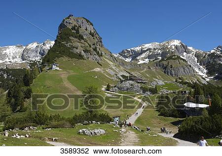 Stock Image - Gschoellkopf, Rofangebirge, Tyrol, Austria, Europe . Fotosearch