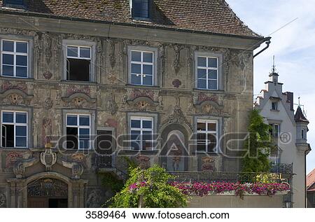 Haus zum Cavazzen, Lindau, Bavaria, Germany, Europe View Large Photo Image Picture - Haus zum Cavazzen, Lindau, Bavaria, Germany, Europe . Fotosearch