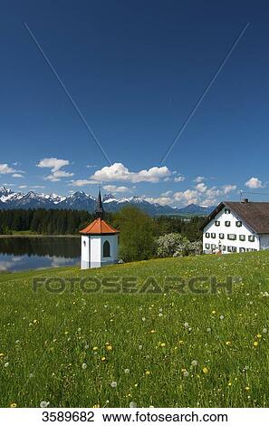 Hergratsrieder See, Allgaeu, Bavaria, Germany, Europe View Large Photo Image Stock Image - Hergratsrieder See, Allgaeu, Bavaria, Germany, Europe . Fotosearch