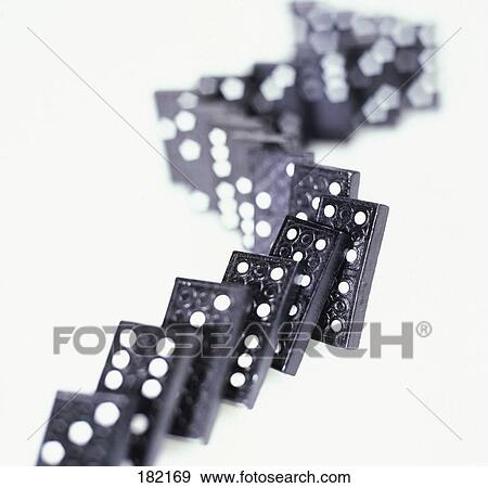 High angle view of domino View Large Photo Image Stock Photo - High angle view of domino . Fotosearch