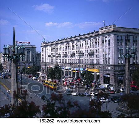 High angle view of street View Large Photo Image Stock Image - High angle view of street . Fotosearch