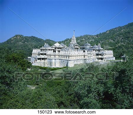High angle view of temple, Chaumukha Temple, Ranakpur Temple, Ranakpur, Rajasthan, India View Large Photo Image Stock Image - High angle view of temple, Chaumukha Temple, Ranakpur Temple, Ranakpur, Rajasthan, India . Fotosearch