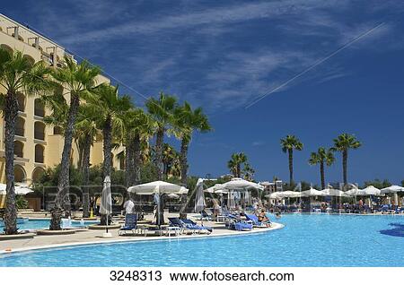 Hilton Hotel, St. Julians, Malta View Large Photo Image Stock Image - Hilton Hotel, St. Julians, Malta . Fotosearch