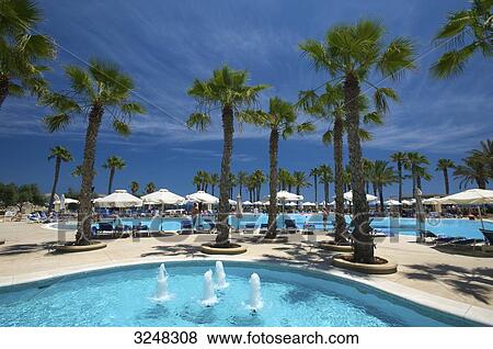 Hilton Hotel, St. Julians, Malta View Large Photo Image Stock Photo - Hilton Hotel, St. Julians, Malta . Fotosearch