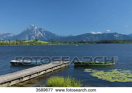 Hopfensee, Bavaria, Germany, Europe View Large Photo Image Stock Photo - Hopfensee, Bavaria, Germany, Europe . Fotosearch