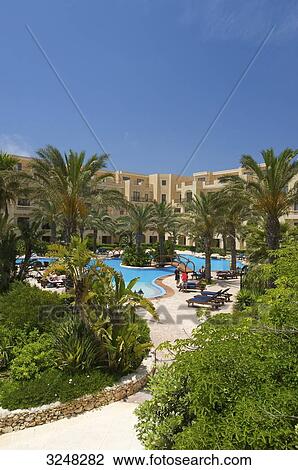 Stock Image - Kempinski Hotel, San Lawrenz, Gozo, Malta . Fotosearch