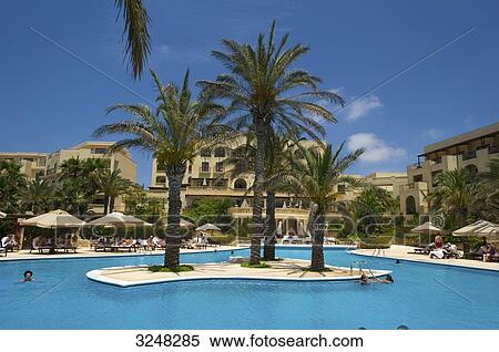 Stock Photography - Kempinski Hotel, San Lawrenz, Gozo, Malta . Fotosearch