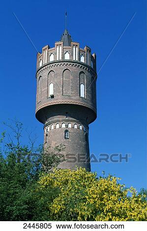 Low angle view of tower, Eutin, Eastern Holstein, Schleswig-Holstein, Germany  View Large Photo Image Stock Photography - Low angle view of tower, Eutin, Eastern Holstein, Schleswig-Holstein, Germany . Fotosearch