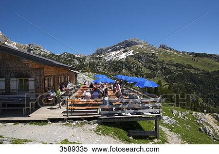 Mountain hut at Gschoellkopf, Rofangebirge, Tyrol, Austria, Europe View Large Photo Image Stock Photography - Mountain hut at Gschoellkopf, Rofangebirge, Tyrol, Austria, Europe . Fotosearch