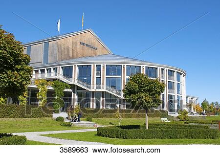 Stock Image - Muscial theatre at Forggensee, Bavaria, Germany, Europe . Fotosearch