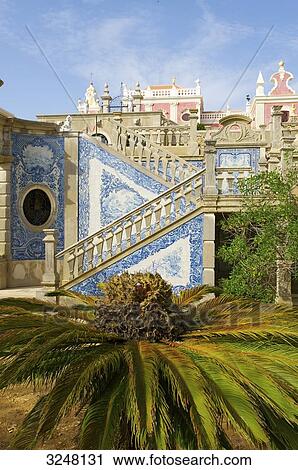Stock Image - Palace, Estoi, Algarve, Portugal . Fotosearch