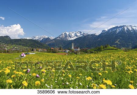 Stock Photograph - Pfronten, Bavaria, Germany, Europe . Fotosearch
