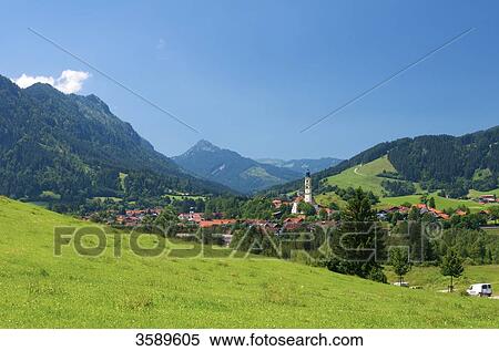 Stock Photography - Pfronten, Bavaria, Germany, Europe . Fotosearch