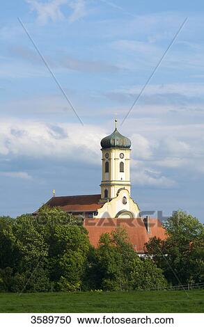 Pilgrimage church Maria Steinbach, Legau, Bavaria, Germany, Europe View Large Photo Image Stock Image - Pilgrimage church Maria Steinbach, Legau, Bavaria, Germany, Europe . Fotosearch