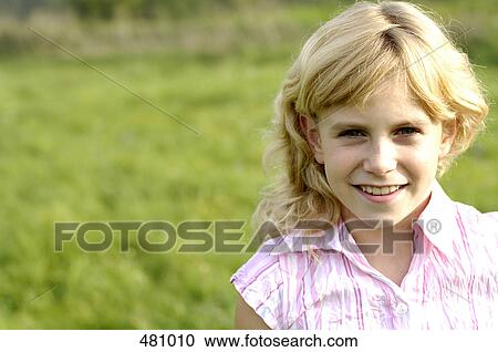 Portrait of girl smiling View Large Photo Image Stock Image - Portrait of girl smiling . Fotosearch