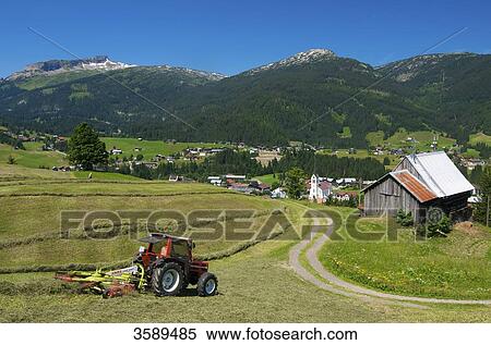 Stock Photography - Riezlern and Hoher Ifen, Kleinwalsertal, Vorarlberg, Austria, Europe . Fotosearch