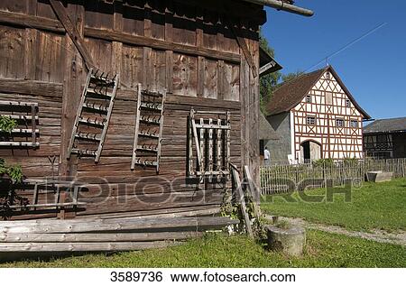Schwaebisches Bauernhofmuseum, Illerbeuren, Schwaben, Bavaria, Germany, Europe View Large Photo Image Stock Photograph - Schwaebisches Bauernhofmuseum, Illerbeuren, Schwaben, Bavaria, Germany, Europe . Fotosearch