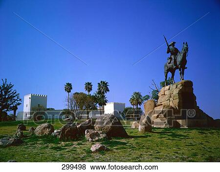 Sculpture on landscape, Windhoek, Republic Of Namibia View Large Photo Image Stock Photo - Sculpture on landscape, Windhoek, Republic Of Namibia . Fotosearch