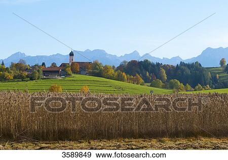 Seeg, Allgaeu, Bavaria, Germany, Europe View Large Photo Image Stock Photo - Seeg, Allgaeu, Bavaria, Germany, Europe . Fotosearch
