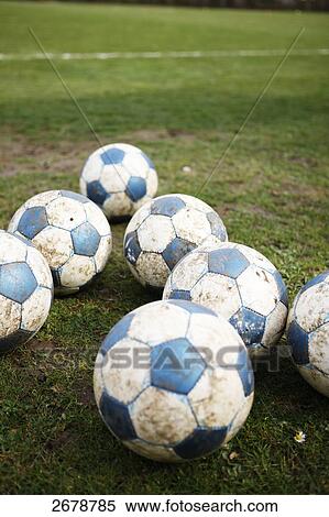Soccer ball in field View Large Photo Image Stock Photography - Soccer ball in field . Fotosearch