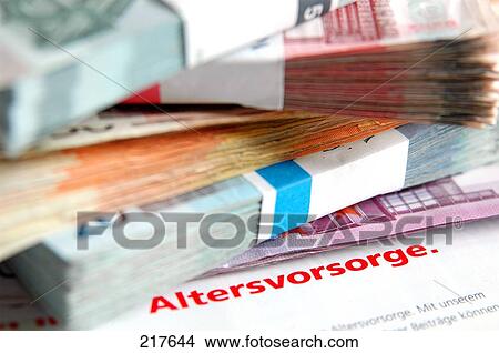 Stack of bundles of banknotes View Large Photo Image Picture - Stack of bundles of banknotes . Fotosearch