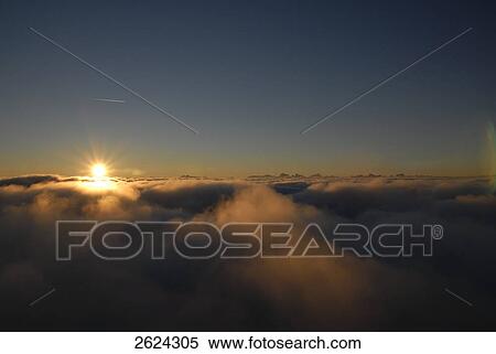 Stock Photography - Sunrise over mountains, Trentino-Alto Adige, Italy . Fotosearch
