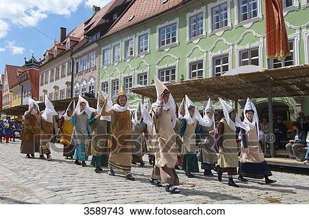 Taenzelfest, Kaufbeuren, Bavaria, Germany, Europe View Large Photo Image Stock Image - Taenzelfest, Kaufbeuren, Bavaria, Germany, Europe . Fotosearch
