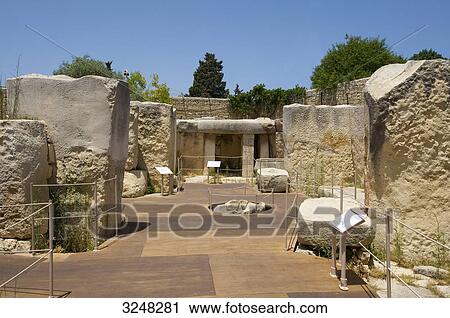 Tarxien temple, Valletta, Malta View Large Photo Image Stock Image - Tarxien temple, Valletta, Malta . Fotosearch