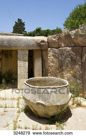 Stock Photo - Tarxien temple, Valletta, Malta . Fotosearch