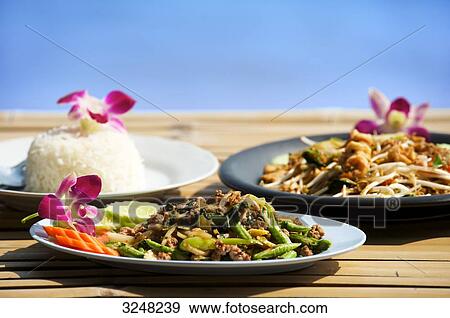 Thai-Food, Ko Samui, Thailand View Large Photo Image Stock Photo - Thai-Food, Ko Samui, Thailand . Fotosearch