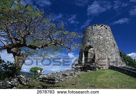 Two people standing in front of old ruins of sugar mill ruins, Annaberg Sugar Mill Ruins, St John Islands, Leeward Islands, US Virgin Islands View Large Photo Image Stock Image - Two people standing in front of old ruins of sugar mill ruins, Annaberg Sugar Mill Ruins, St John Islands, Leeward Islands, US Virgin Islands . Fotosearch