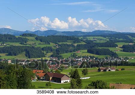Weiler-Simmerberg, Allgaeu, Bavaria, Germany, Europe View Large Photo Image Stock Photo - Weiler-Simmerberg, Allgaeu, Bavaria, Germany, Europe . Fotosearch